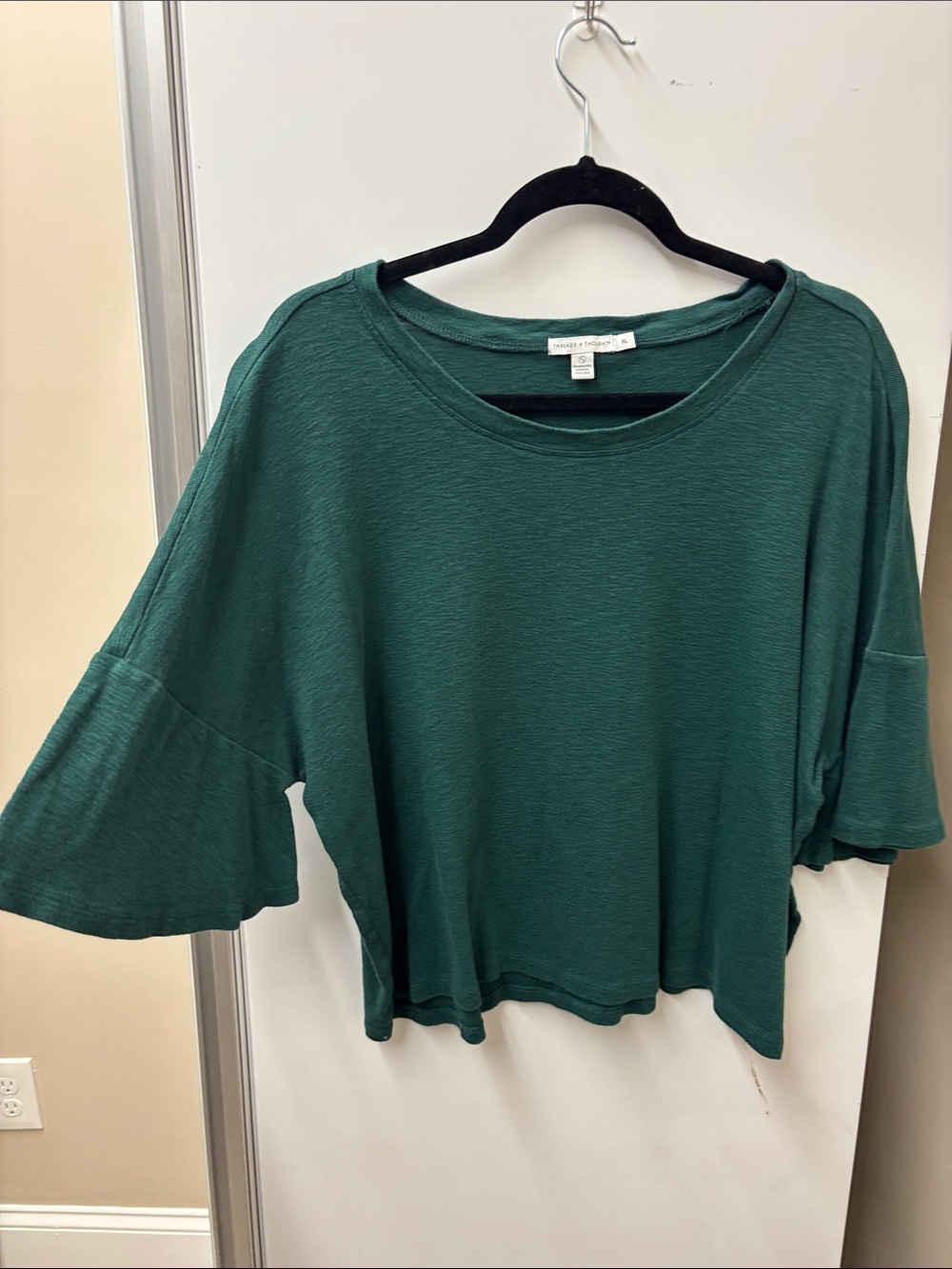 Threads 4 Thought Deep Green Relaxed Short Sleeve Tee